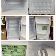 S129 ⭐ 高年式 アイリスオーヤマ 2ドア冷蔵庫（114L 右開き）23年製 PRR-122D ⭐ 動作確認済 ⭐ クリーニング済