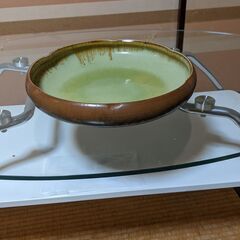 生花の水盤　（緑）②