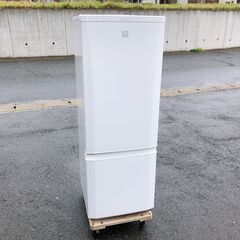 三菱✨2ドア冷蔵庫✨MR-P17ED-KW✨大き目の168…