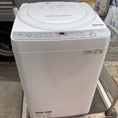 シャープ7kg全自動洗濯機　ES-GE7C