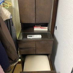 家具 ドレッサー今月いっぱいで処分
