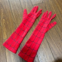 ユニバ　スパイダーマン　手袋