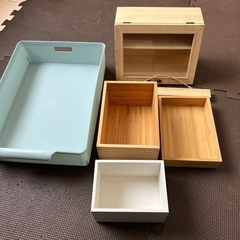 収納ボックス色々　IKEA セリア等