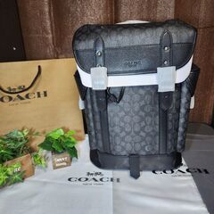 【ネット決済・配送可】【未使用品】COACH リュック バックパ...