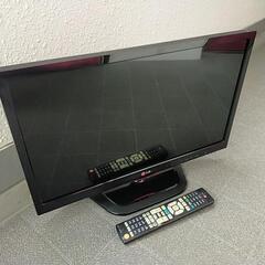 ダブルチューナー内蔵液晶テレビ（BSカード付）