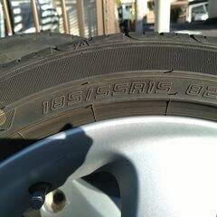 ダンロップENASAVE 185/55 R15　4本【マツダ純正ホイール付き】