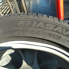 ダンロップENASAVE 185/55 R15　4本【マツダ純正ホイール付き】