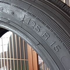 【お話し中】新品  MICHELIN X 125R15  2本 シトロエン 2CV用 【在庫品】 ミシュランクラシック サマータイヤ