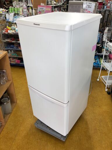 ２０２０年製　Panasonic NR-B14CW-W [パーソナル冷蔵庫 138L 右開き 2ドア