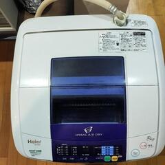 ハイアール　洗濯機　5kg　JW-K50F  2012年製