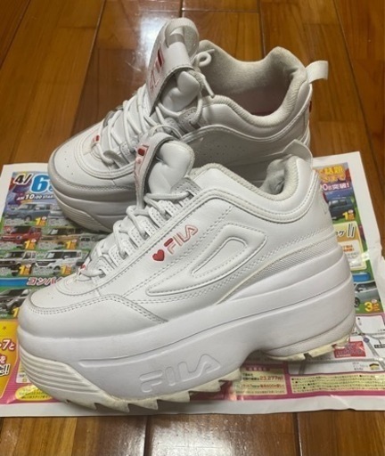 新品】ヒスミニ 厚底靴 取り次ぐ