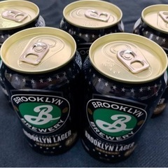 クラフトビール ブルックリンラガー5缶（終了
）