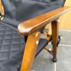 QUICKCAMPクイックキャンプ ウッドローチェア2脚セット