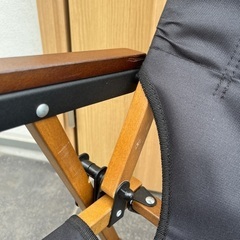 QUICKCAMPクイックキャンプ ウッドローチェア2脚セット