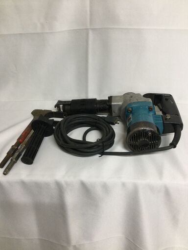 【北見市発】マキタ MAKITA 電動ハンマ HM0810 青 電動工具 ケース付き 電動ハンマー (D5646shtY)