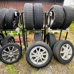 梅雨特価！】4本セット トヨタ純正 16インチ 5穴 タイヤホイール 