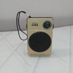 ヴィンテージ AIWA_AMポケットラジオ　動作品