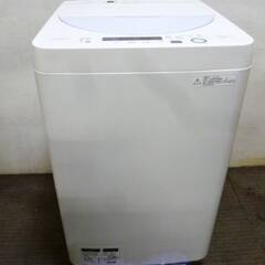 SHARP　5.5㎏　洗濯機　ES-GE5A-V　動作良好　バイ...