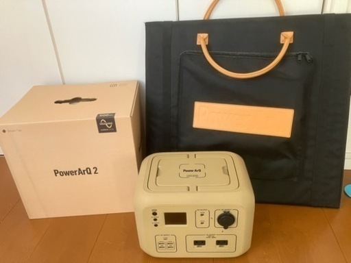 パワーアーク2 ソーラーパネル120wのセット