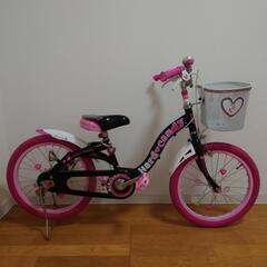 美品 [18インチ 子供用自転車] 補助輪付属