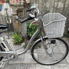 【4290】未整備　電動アシスト　サンヨーeneloop  26インチ　17,100円（防犯・税込）