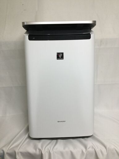 【北見市発】シャープ SHARP 加湿空気清浄器 KI-JP100-W 2019年製 白 家電 自動清掃機能 プラズマクラスター (E2691amkyY)