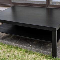 【特価！】IKEA製　黒いセンターテーブル