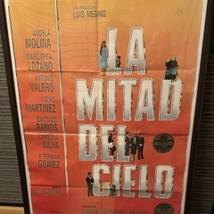 インテリア用　スペイン映画のポスター　フレーム付き