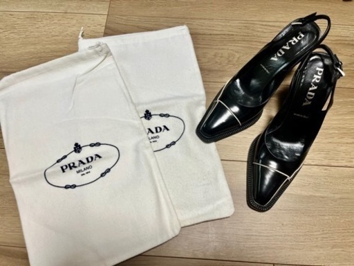 PRADA 本革ミュール