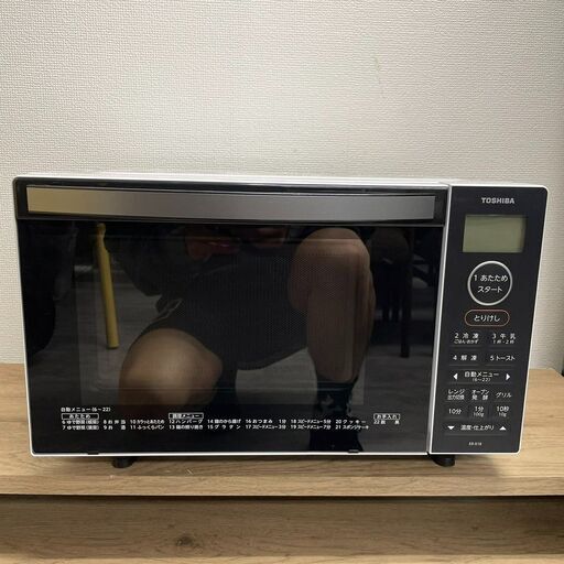TOSHIBA 東芝 電子レンジ オーブンレンジ ER-X18 2023年製