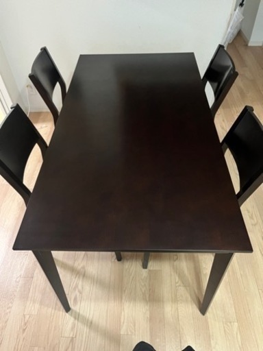 大塚家具 AX2 150×80×72ダイニングセット