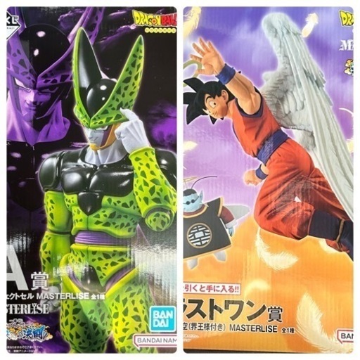 【新品未開封】ドラゴンボール 一番くじ フィギュア A賞 セル・ラストワン賞 悟空\u0026界王様