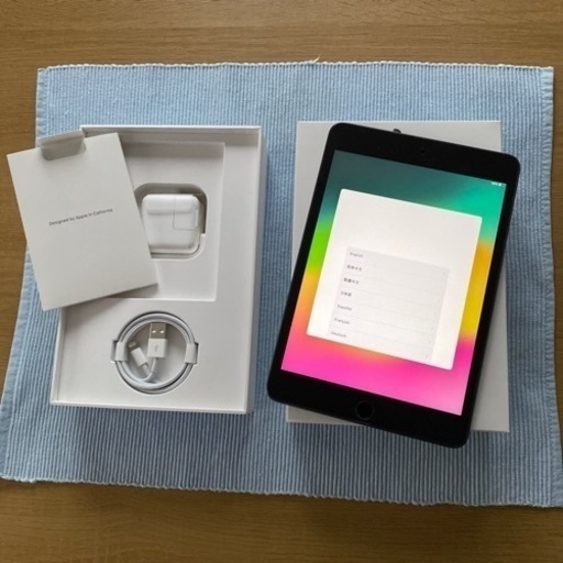 【美品】Apple iPad mini 5 Wi-Fi 64GB（箱付/付属品付）