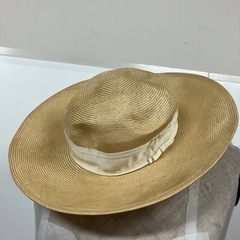 K2404-683 HM Chapeau 麦わら帽子 キズ汚れ有り