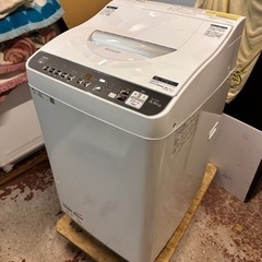 簡易乾燥　　洗濯機　シャープ　5.5kg 乾燥3.5kg 2021年