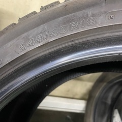 245/40R18VRX2バリ溝2020年製