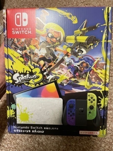 新品。任天堂Switch有機ELスプラ3エディション