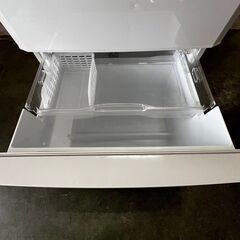 【MITSUBISHI】 三菱 5ドア 冷凍冷蔵庫  容量420L 冷凍室123L 冷蔵庫297L MR-B42SL-PS 2011年製 