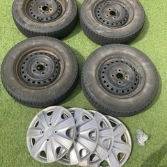 スタッドレスタイヤ　4本セット【ホイール付】（155/80R13）