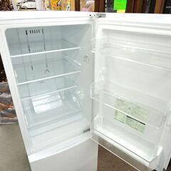 西岡店 冷蔵庫 2ドア 153L 2018年製 東芝 GR-M15BS シェルホワイト TOSHIBA 100Lクラス