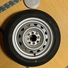 新品2023未使用 一本のみ 155/65 R14 夏タイヤ鉄ホイール