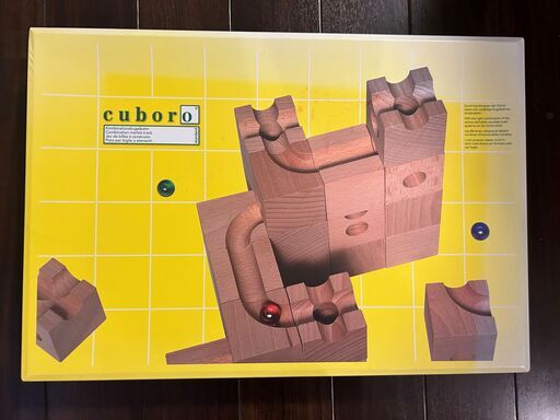 ★積み木★ キュボロ cuboro スタンダードセット 開封済み 数回使用 中古 状態良好