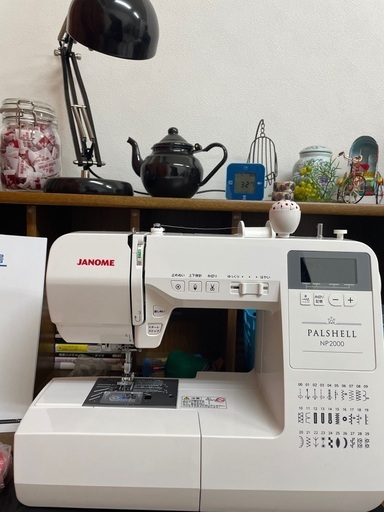ほぼ新品　ジャノメ　パルシェル 2000 コンピューターミシン　お値下げ不可