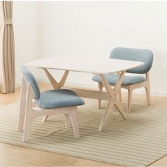 ニトリダイニングテーブル1　椅子2