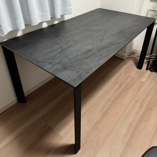 セラミック ダイニングテーブル 150×80×72