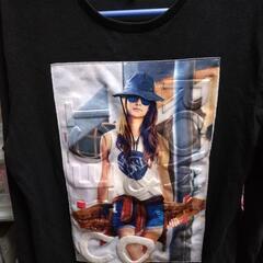 服/ファッション ロングTシャツ　レディースLサイズ