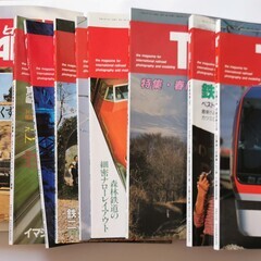 Train とれいん　鉄道模型　雑誌　1991~1998 不揃い...