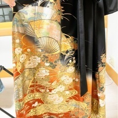 ドレス　着物をリメイクして作られたドレスです。