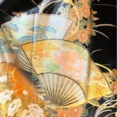 ドレス　着物をリメイクして作られたドレスです。