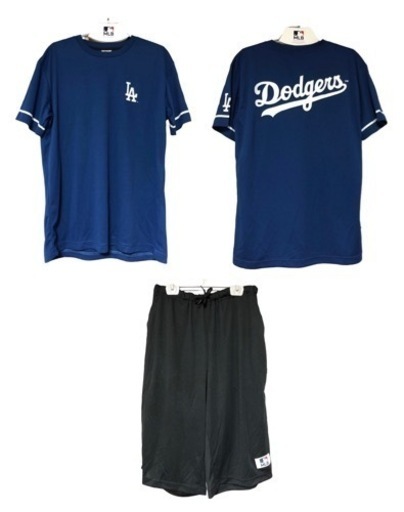 ☆ロサンゼルス ドジャース セットアップ☆ 新品 MLB LA ロサンゼルス